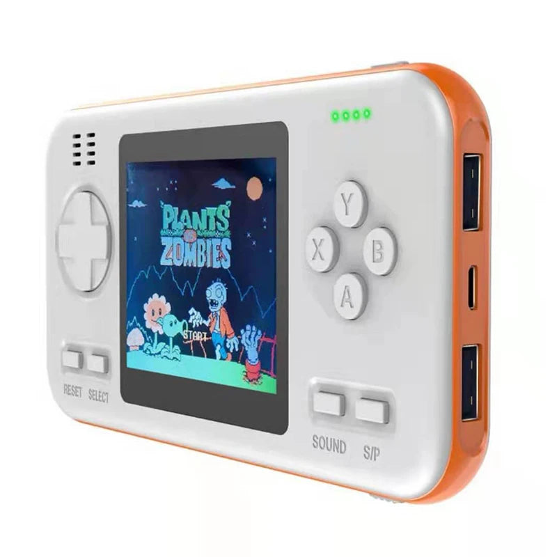 DATA FROG Handheld Portable Retro Game Console with 8000mAh Power Bank Buil-in 416 Classic Games Mini Handheld Player Console