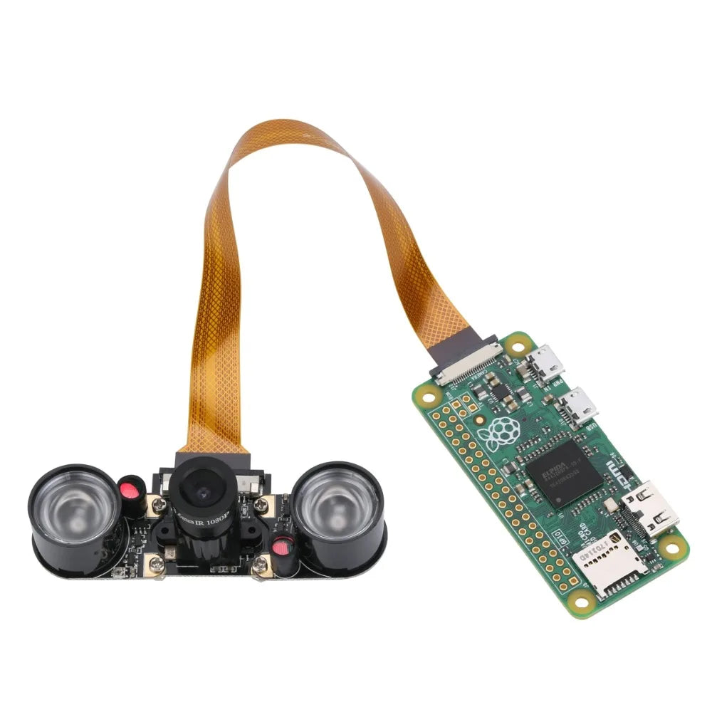 Raspberry Pi Zero Camera Module Focal Adjustable Night Vision Webcam with IR Sensor LED Light for RPI Zero Free shipping