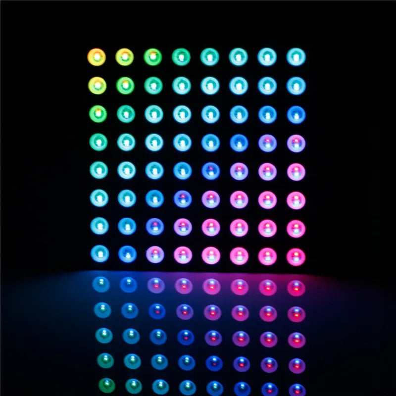 SunFounder 8x8 Full Color RGB LED Matrix Driver Shield + RGB Matrix Screen For Arduino