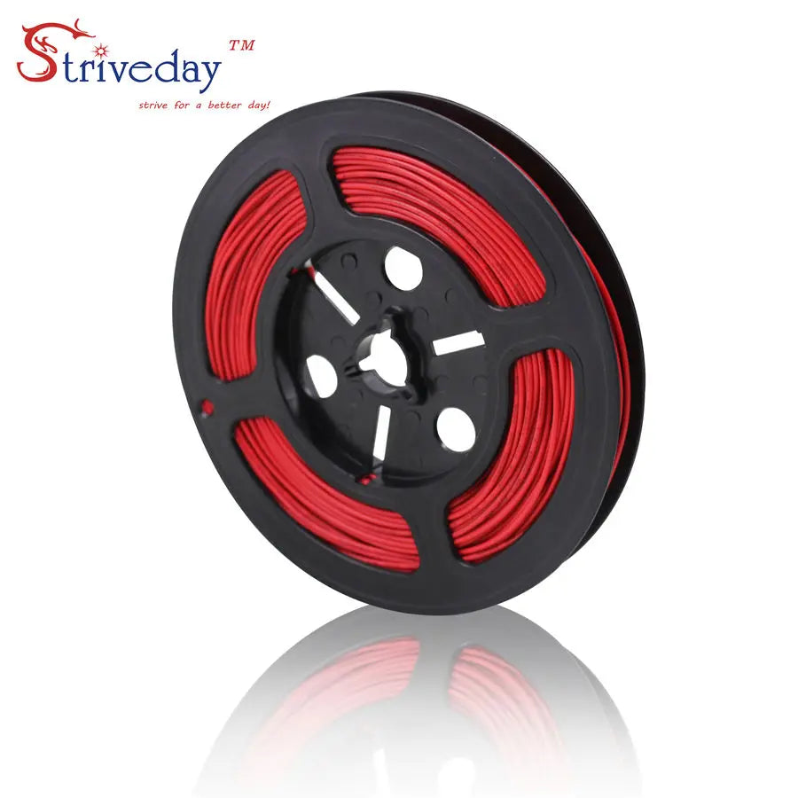 Striveday 10meters UL1007 18AWG High Quality Stranded Cable PVC Electrica line Tinned Copper Wire DIY