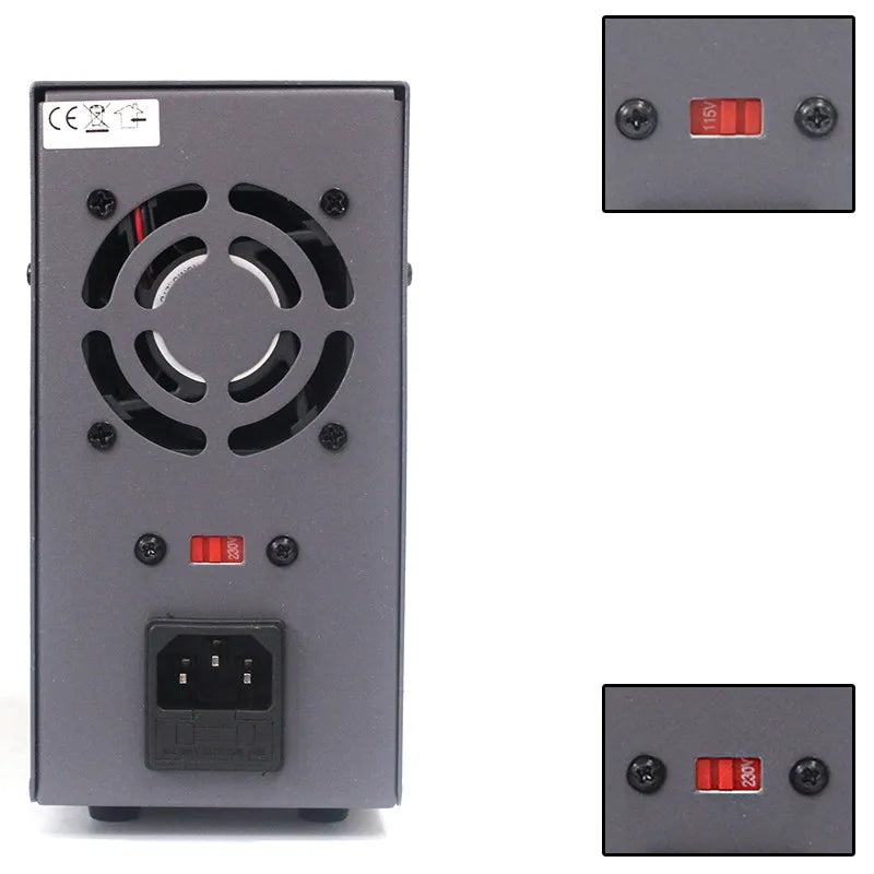 Portable LED Display Switch DC Power Supply 60V 2A Single Phase Adjustable 110V/220V 50/60Hz Equipment Laboratory Power Supply
