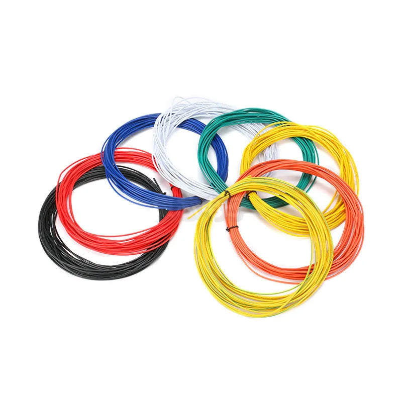 5 Meters UL1007 wire 20awg 22awg 24awg 26awg 28awg 30awg PVC electronic cable UL certification