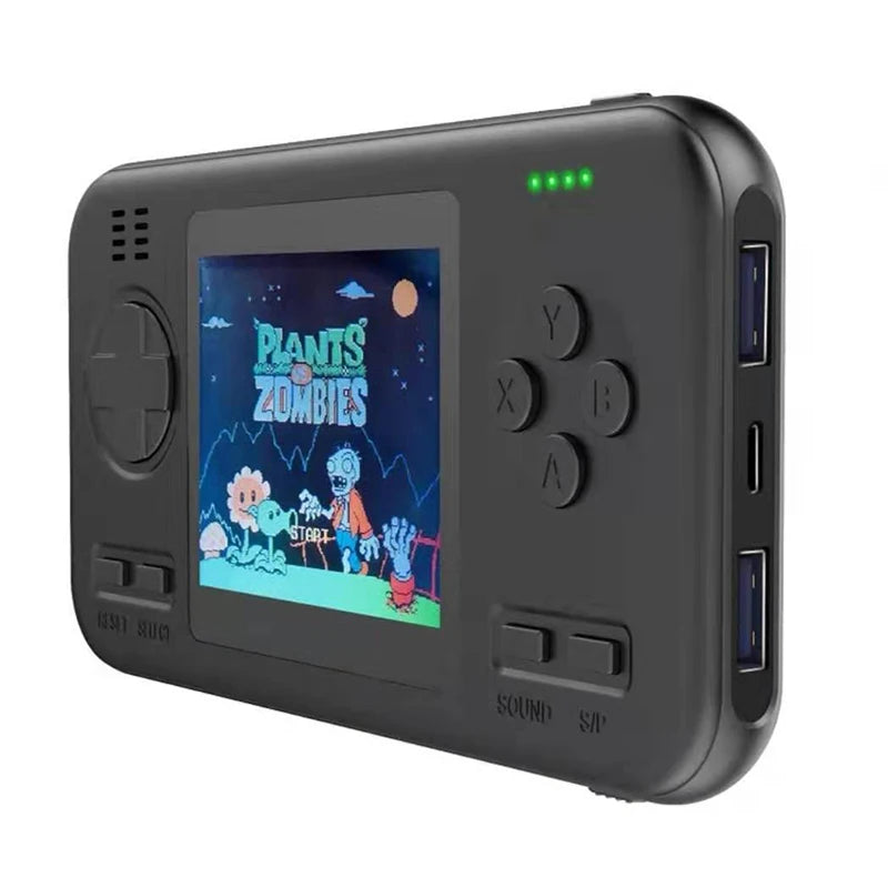 DATA FROG Handheld Portable Retro Game Console with 8000mAh Power Bank Buil-in 416 Classic Games Mini Handheld Player Console