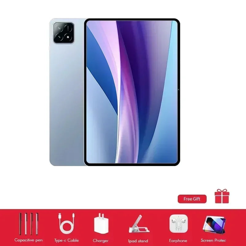 New Global Version 5G Tablet PC Pad 7S Pro Ultra 4K HD 120Hz Snapdragon 8 Gen3 20000mAh 22GB+2TB Android14 Dual SlM WlFl Tablet