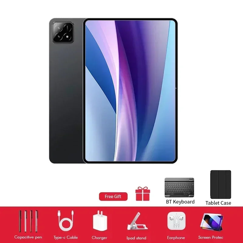 New Global Version 5G Tablet PC Pad 7S Pro Ultra 4K HD 120Hz Snapdragon 8 Gen3 20000mAh 22GB+2TB Android14 Dual SlM WlFl Tablet