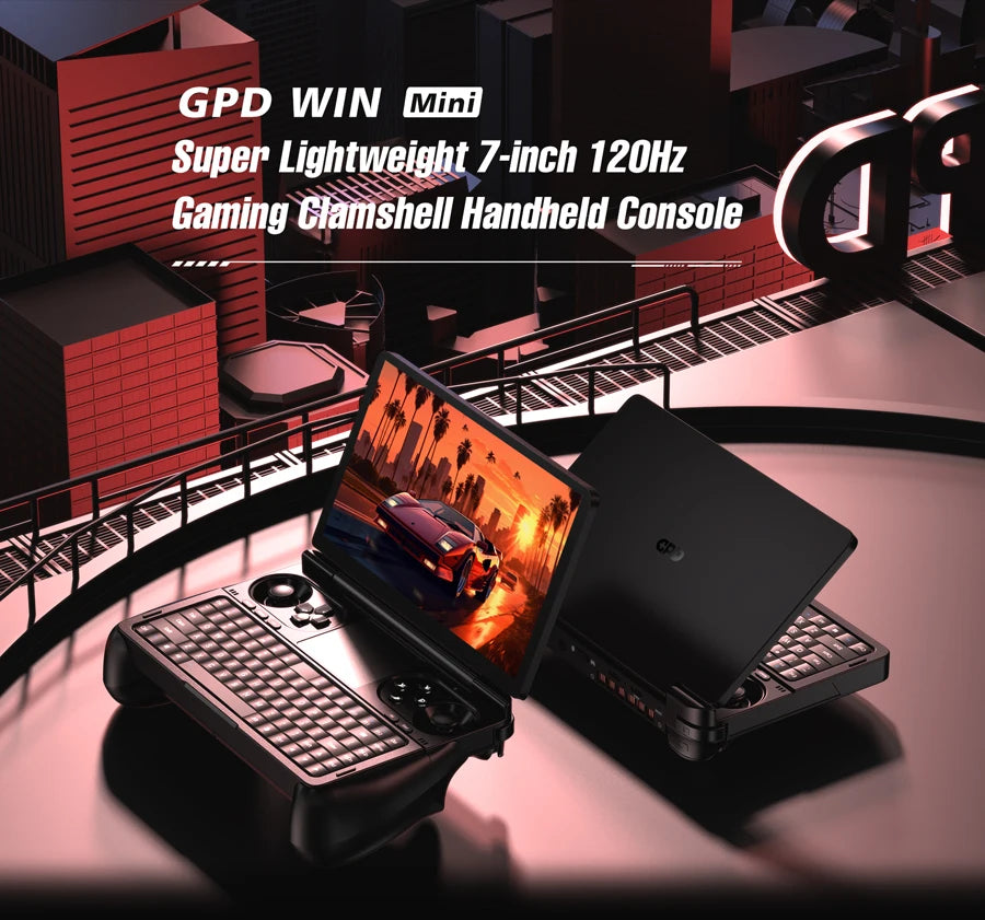 GPD WIN Mini 2025 AMD AI 9 HX 370 7Inch Handheld GamePad Tablet 32/64GB RAM 1/2TB ROM Pocket Mini PC Laptop Game Player Console