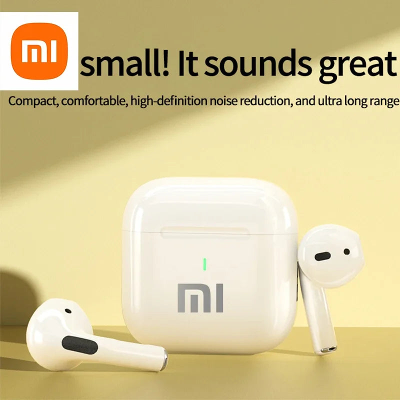Xiaomi Buds TWS Wireless Earbuds Bluetooth 5.3 Headphones Touch Control IPX5 Waterproof HIFI Headset Carrying Cable with Mic