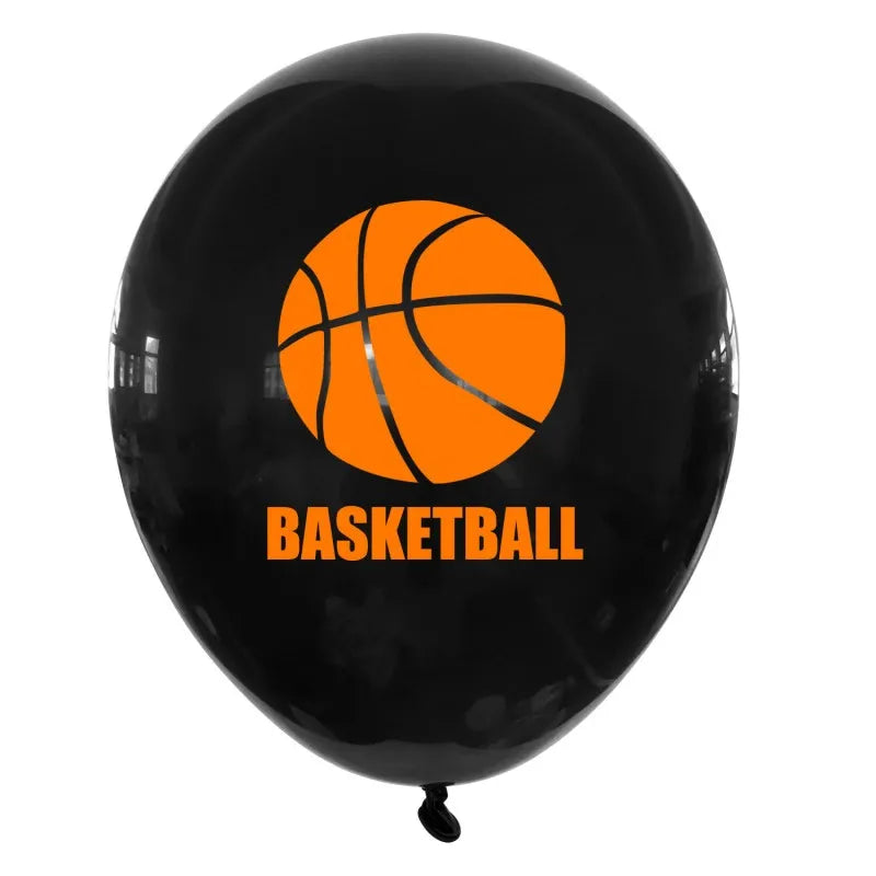 10Psc/Set 12Inch Basketball Theme Latex Balloons Laker 24 Pattern Printed Balloons For Birthday Basketball Theme Party Supplies