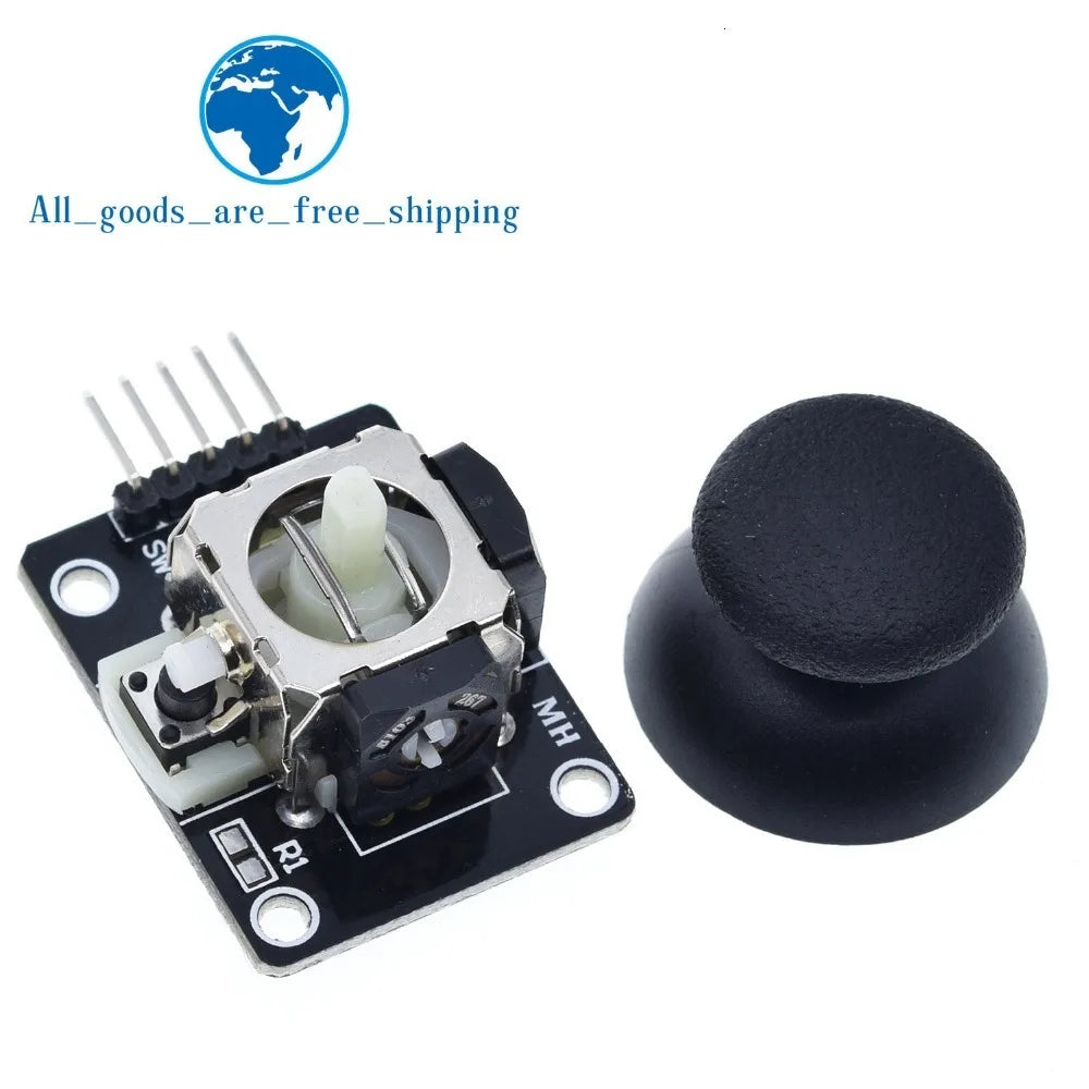 TZT For Arduino Dual-axis XY Joystick Module Higher Quality PS2 Joystick Control Lever Sensor KY-023 Rated 4.9 /5