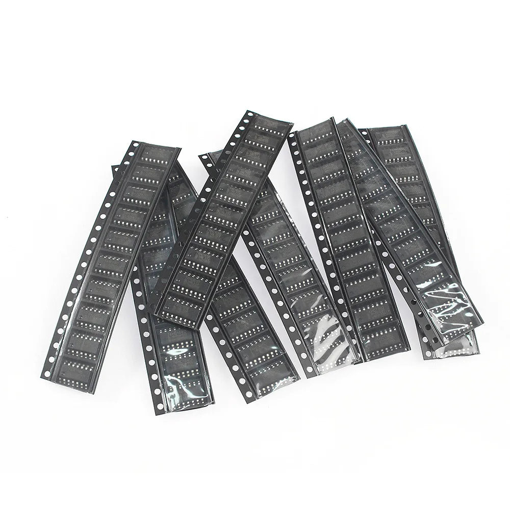 80pcs/lot Logic IC Electronic Component Kit, 74HC00D 74HC04D 74HC08D 74HC14D 74HC138D 74HC164D 74HC165D 74HC595D SOP ICs chip