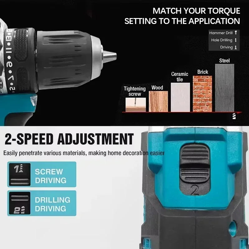Makita Battery 18V Rechargeable, Large Capacity Battery, 9000mAh, 9.0Ah, Suitable for Angle Grinder Tool Battery 100% Original