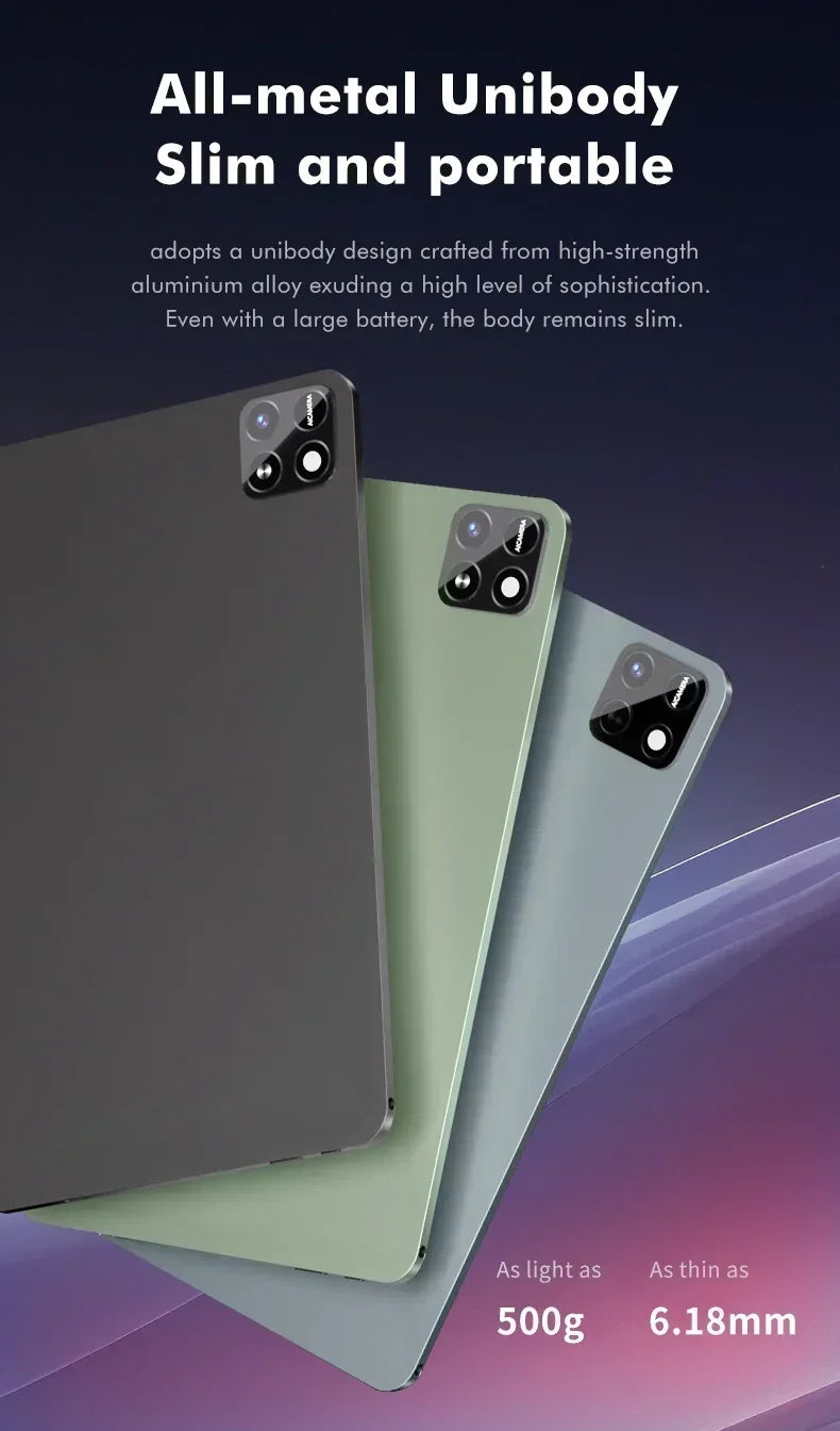 New Global Version 5G Tablet PC Pad 7S Pro Ultra 4K HD 120Hz Snapdragon 8 Gen3 20000mAh 22GB+2TB Android14 Dual SlM WlFl Tablet
