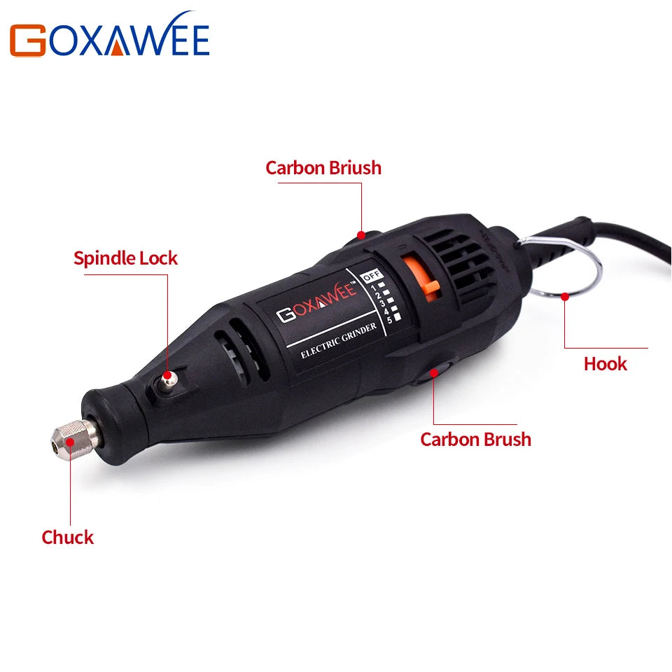 110V 220V Power Tools Electric Mini Drill Die Grinder Engraver Polisher with Rotary Tools Set Kit For Dremel 3000 4000