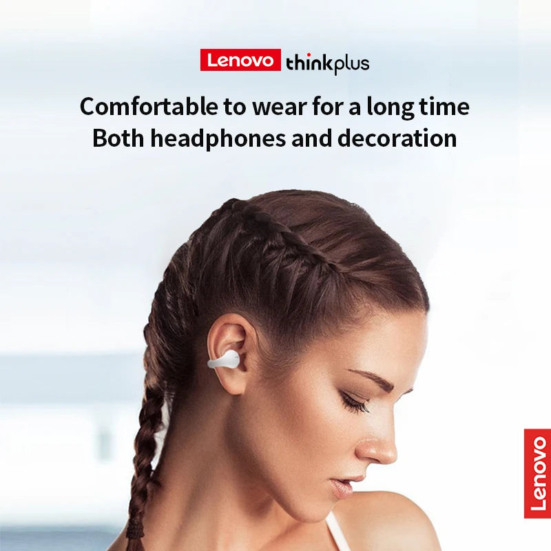 Lenovo XT83 II TWS Wireless Headphones Bluetooth 5.3 Earphones Earclip Design Touch Control HD Voice Earbuds Sports Headset