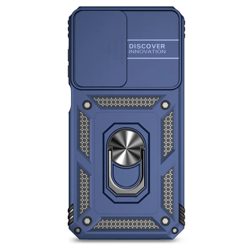 Funda For Samsung Galaxy A16 A26 A36 A56 5G Case Slide Lens Camera Protector Armor Phone Case For Galaxy A06 A 56 36 Back Cover