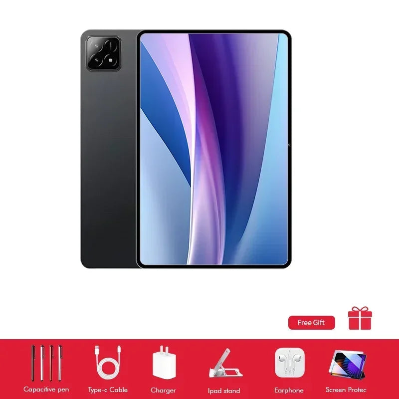 New Global Version 5G Tablet PC Pad 7S Pro Ultra 4K HD 120Hz Snapdragon 8 Gen3 20000mAh 22GB+2TB Android14 Dual SlM WlFl Tablet