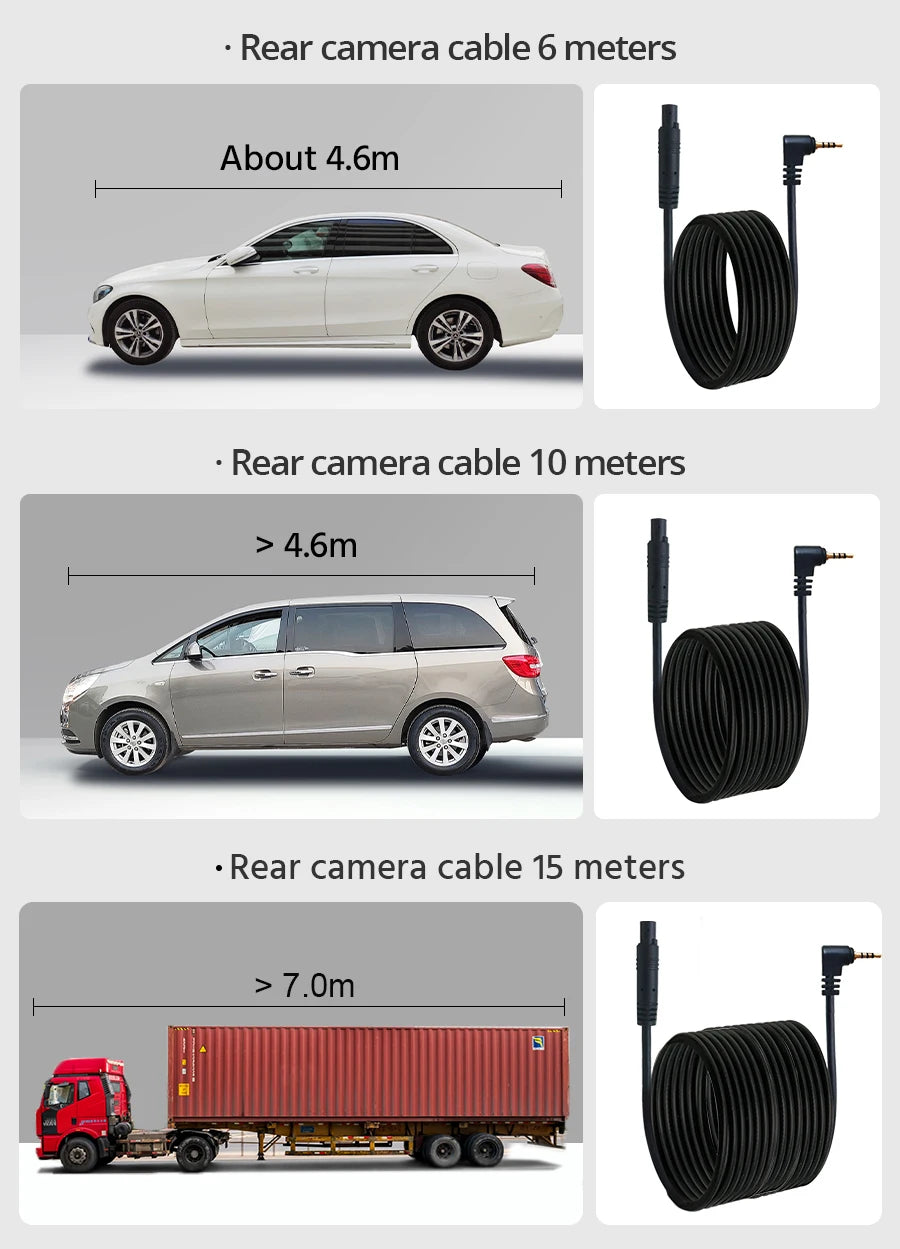 Dash Cam 4K UHD Recording Car Camera DVR Night Vision Video Recorder GPS Wi-Fi  Support Dual Lens Room 2.5K Rear View Camera