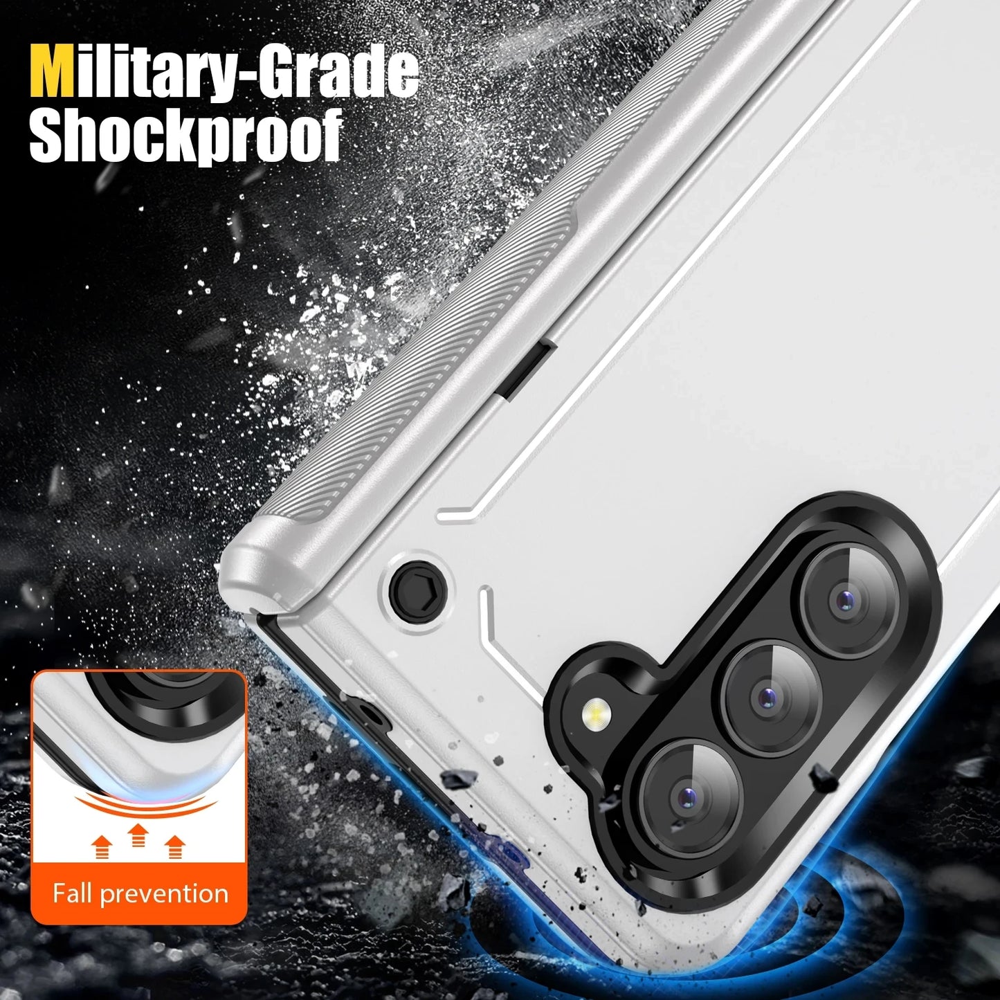 Anti-Falling Phone Bag Armor Case for Samsung Galaxy Z Fold 5 6 fold6 Fold5 Zfold5 5G Hinge Protective Cases