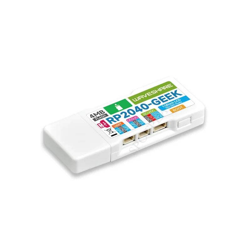 Raspberry Pi Pico RP2040 USB debugging downloader with 1.14inch LCD 65K 240x135 RP2040-GEEK development board