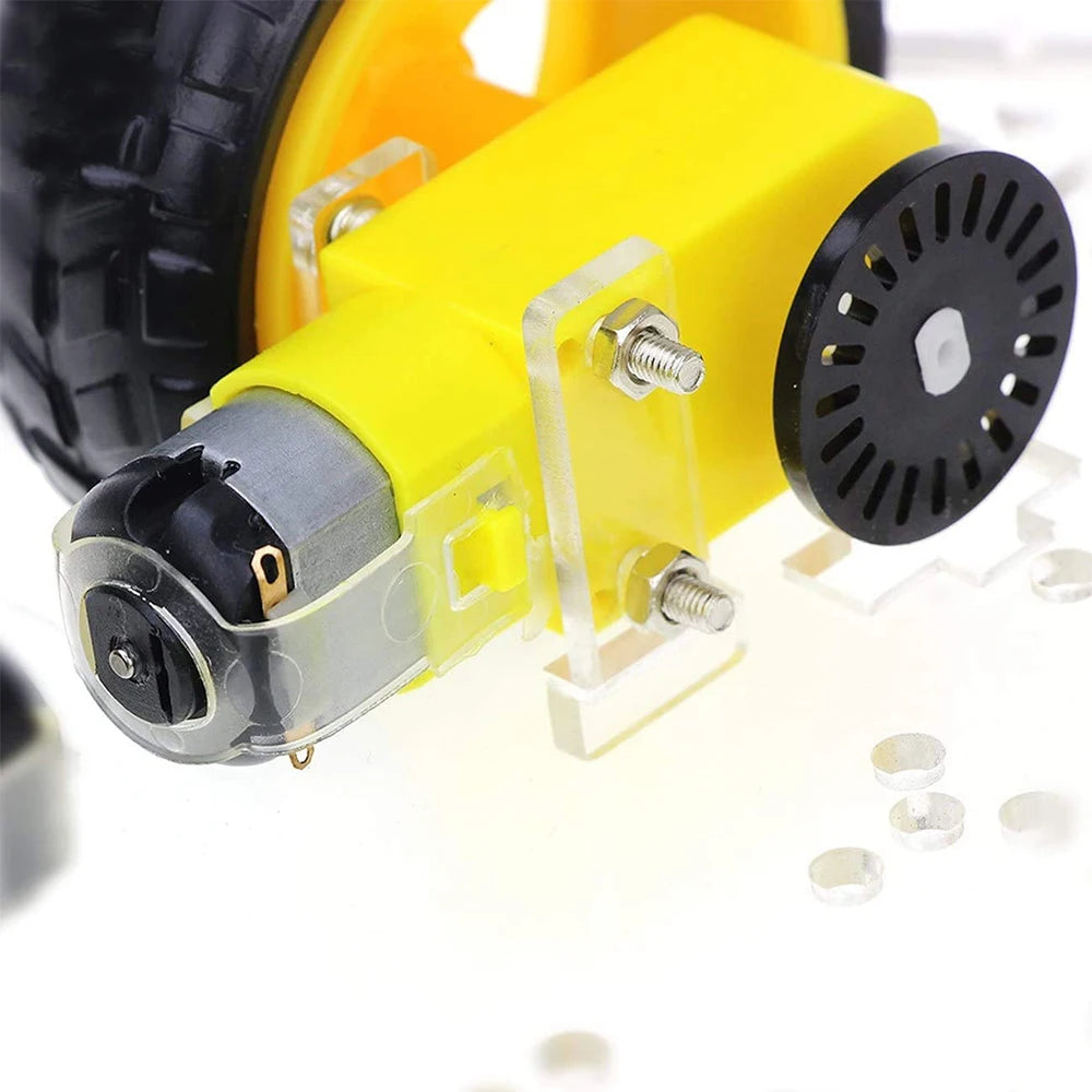 Smart Robot Car Chassis Kit with Speed Encoder 4WD & Battery Box for Arduino
