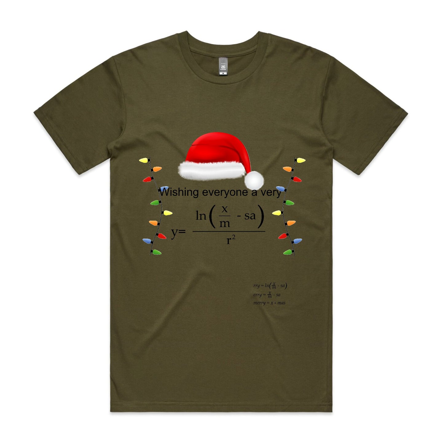 Festive Math Message