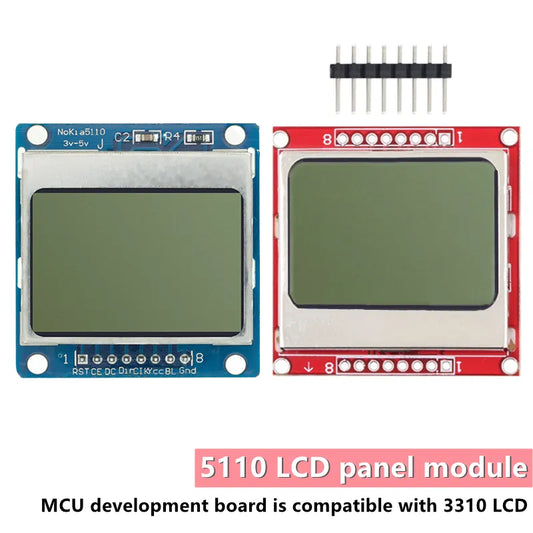 LCD Module Display Monitor White backlight adapter PCB 84*48 84x84 Nokia 5110 Screen for Arduino