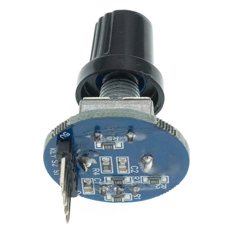 Rotary Encoder Module for Arduino Brick Sensor Development Round Audio Rotating Potentiometer Knob Cap EC11