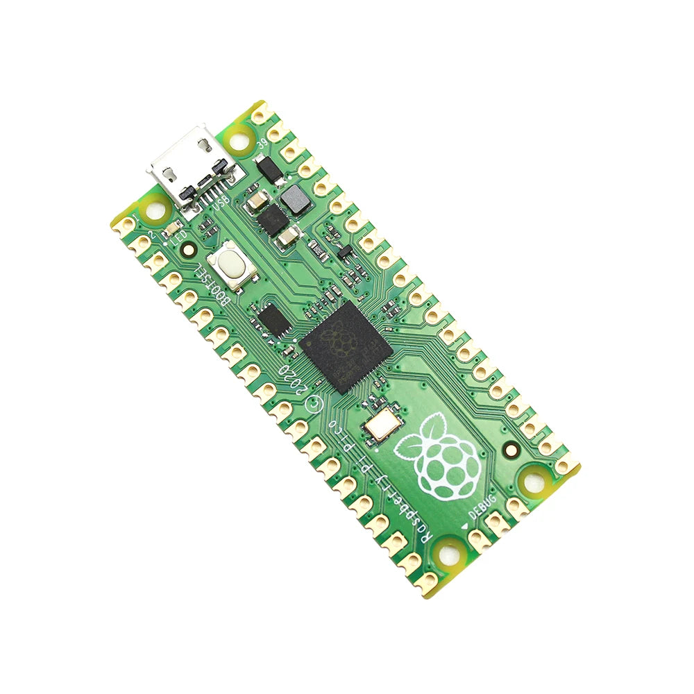 Official Raspberry Pi Pico Board RP2040 Dual-Core 264KB ARM Low-Power Microcomputers High-Performance Cortex-M0+ Processor