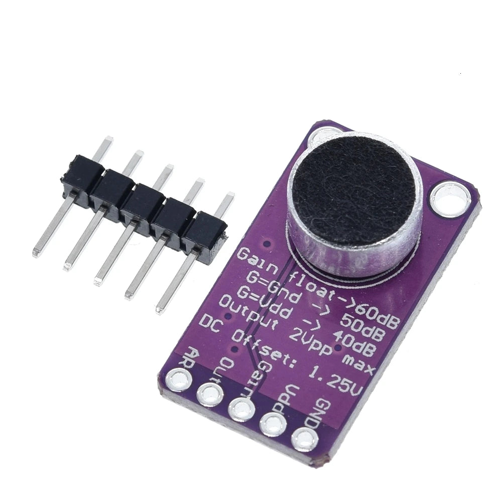 Sound sensor module sound control sensor MAX4466 MAX9814 switch detection whistle switch microphone amplifier For Arduino