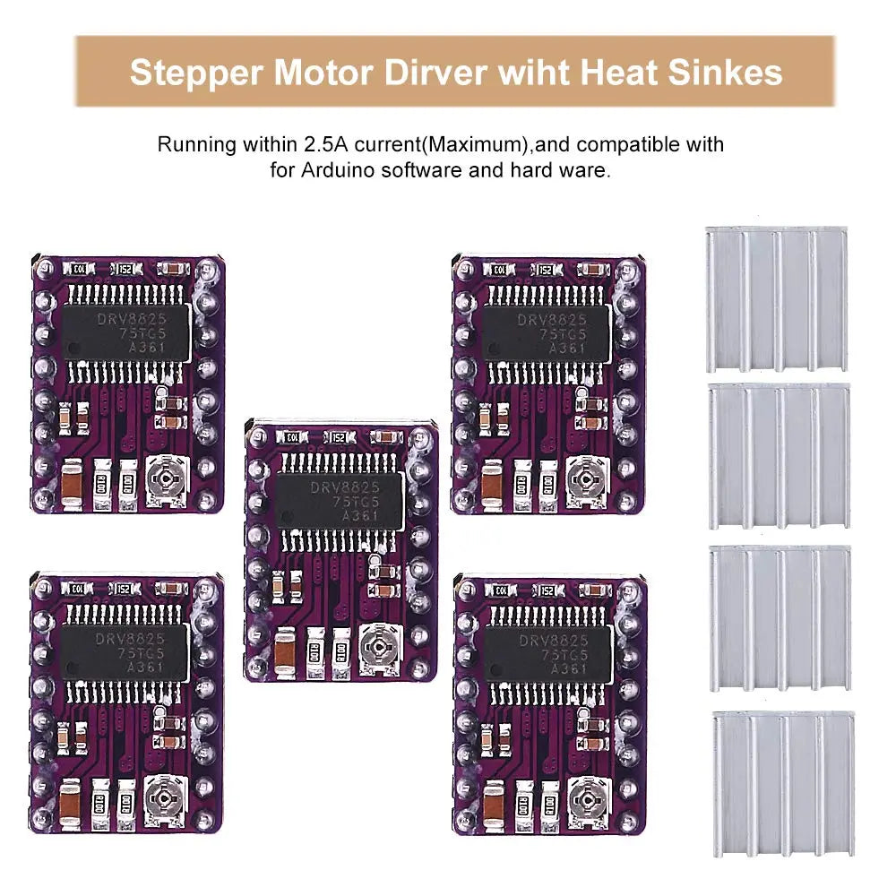 3D Printer CNC Kit,for Arduino GRBL Shield+UNO R3 Board+RAMPS 1.4 Mechanical Switch Endstop+DRV8825 Motor Driver+Nema 17 motor