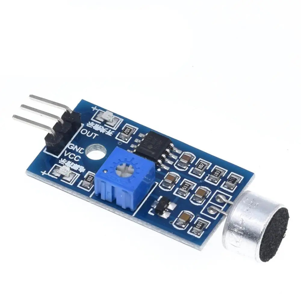 Sound sensor module sound control sensor MAX4466 MAX9814 switch detection whistle switch microphone amplifier For Arduino