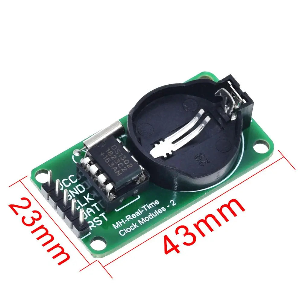 TZT New Arrival RTC DS1302 Real Time Clock Module For AVR ARM PIC SMD for Arduino