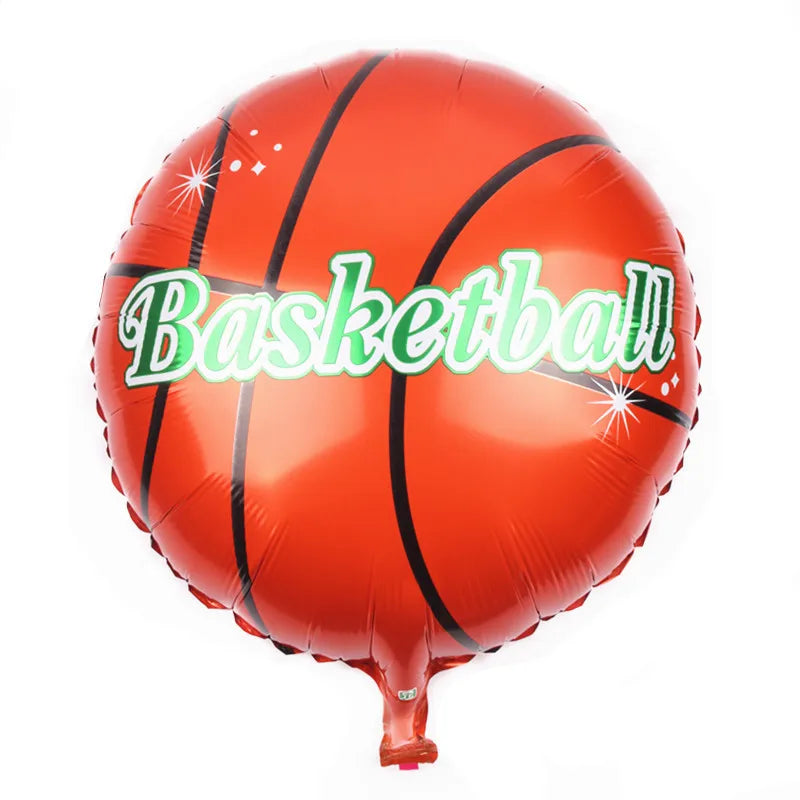 1PC 18inch Football Balloons Basketball Volleyball Bowling Golf Foil Ballons Kids Boy Baloons Toys Birthday Party Decorations