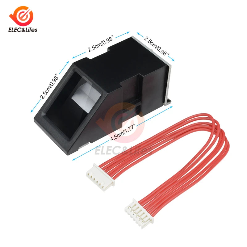 FPM10A Optical Fingerprint Reader Sensor Module Door Lock fingerprint Scanner module For Arduino Serial Communication Interface