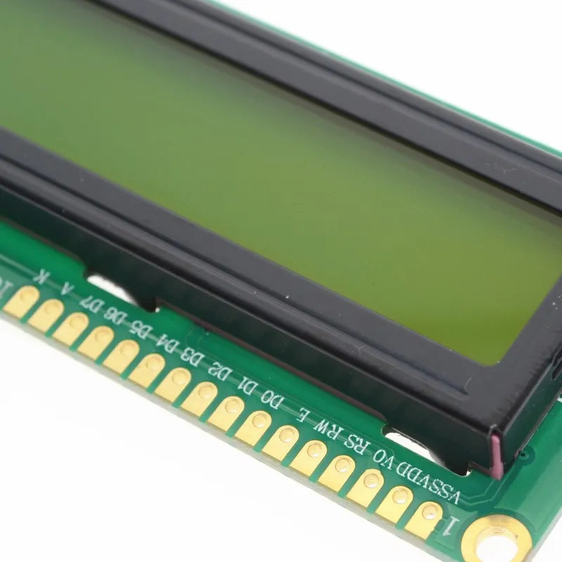 1PCS LCD1602 1602 module green screen 16x2 Character LCD Display Module.1602 5V green screen and white code for arduino