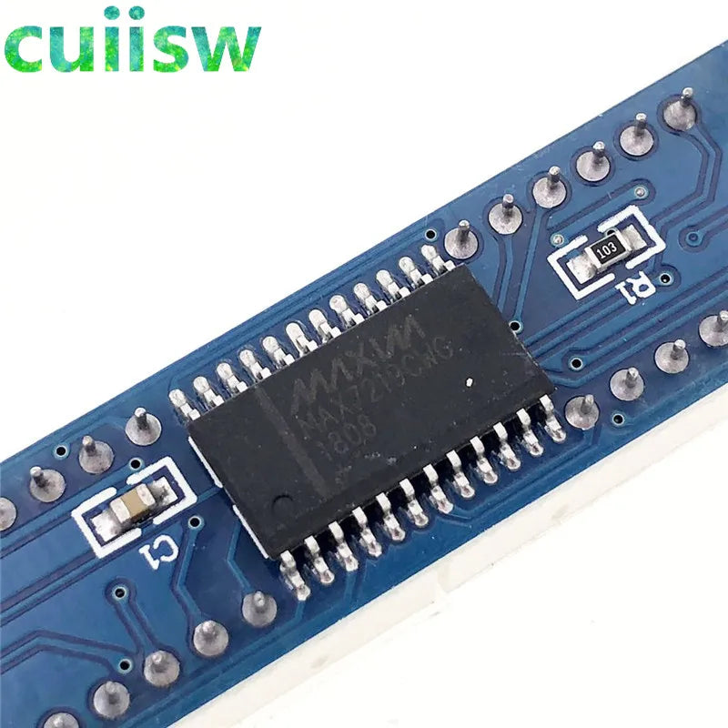 10PCS/LOT MAX7219 Led Module 8-Digit 7 Segment Digital LED Display Tube For arduino MCU 100% new original