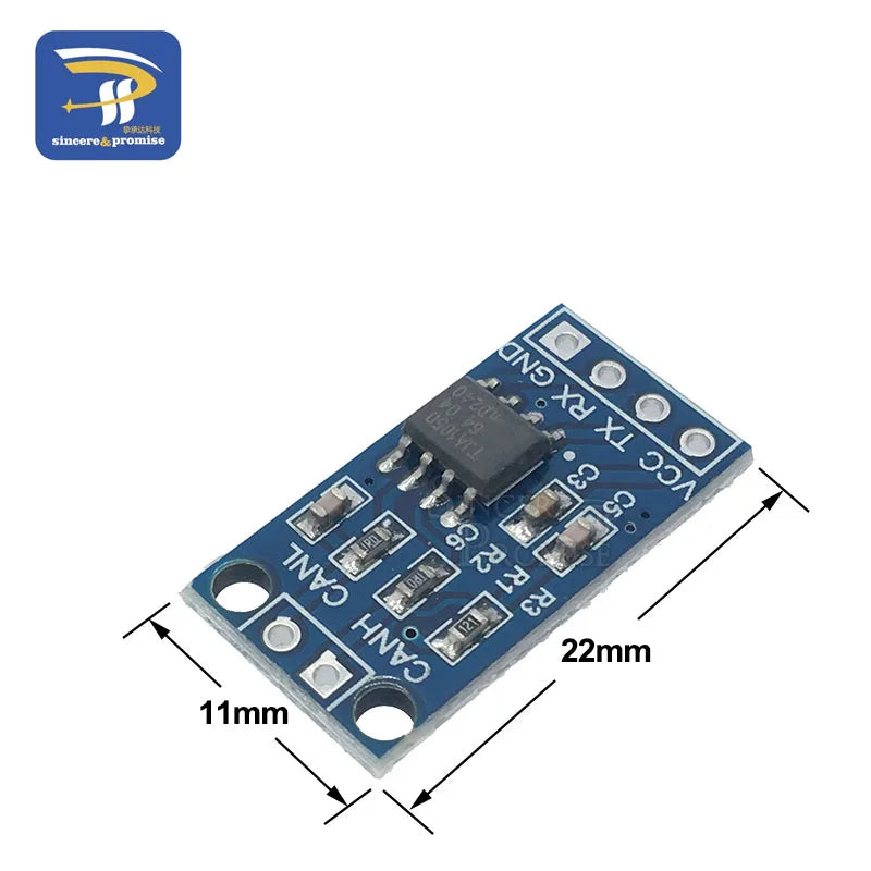 MCP2515 CAN Bus Driver Module Board TJA1050 Receiver SPI For 51 MCU ARM Controller Interface Module For Arduino DIY Kit NEW