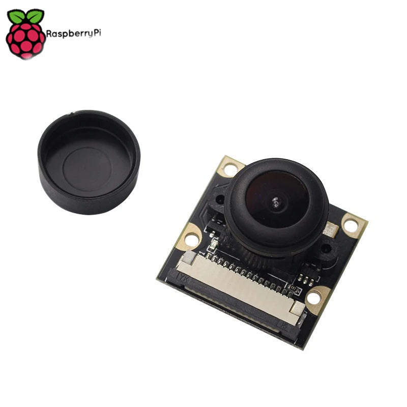 Raspberry Pi 4 Camera Night Version with 150 Degree Wide Angle 5M Pixel 1080P Module Also Support Rpi3