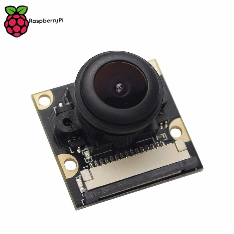 Raspberry Pi 4 Camera Night Version with 150 Degree Wide Angle 5M Pixel 1080P Module Also Support Rpi3