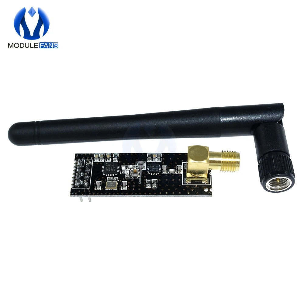 NRF24L01 PA LNA Wireless Module For Arduino With Antenna Transceiver Communication Module 1100-meter Long-distance 2.4G