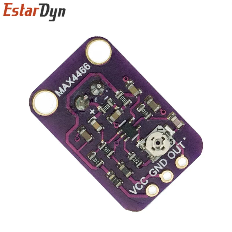 GY-MAX4466 Electret Microphone Amplifier Module MAX4466 Adjustable Gain For Arduino