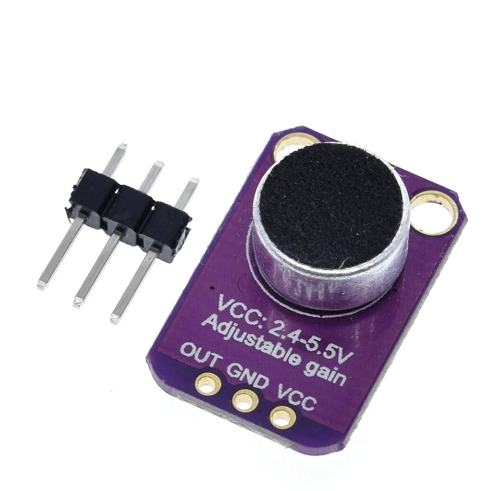 Sound sensor module sound control sensor MAX4466 MAX9814 switch detection whistle switch microphone amplifier For Arduino