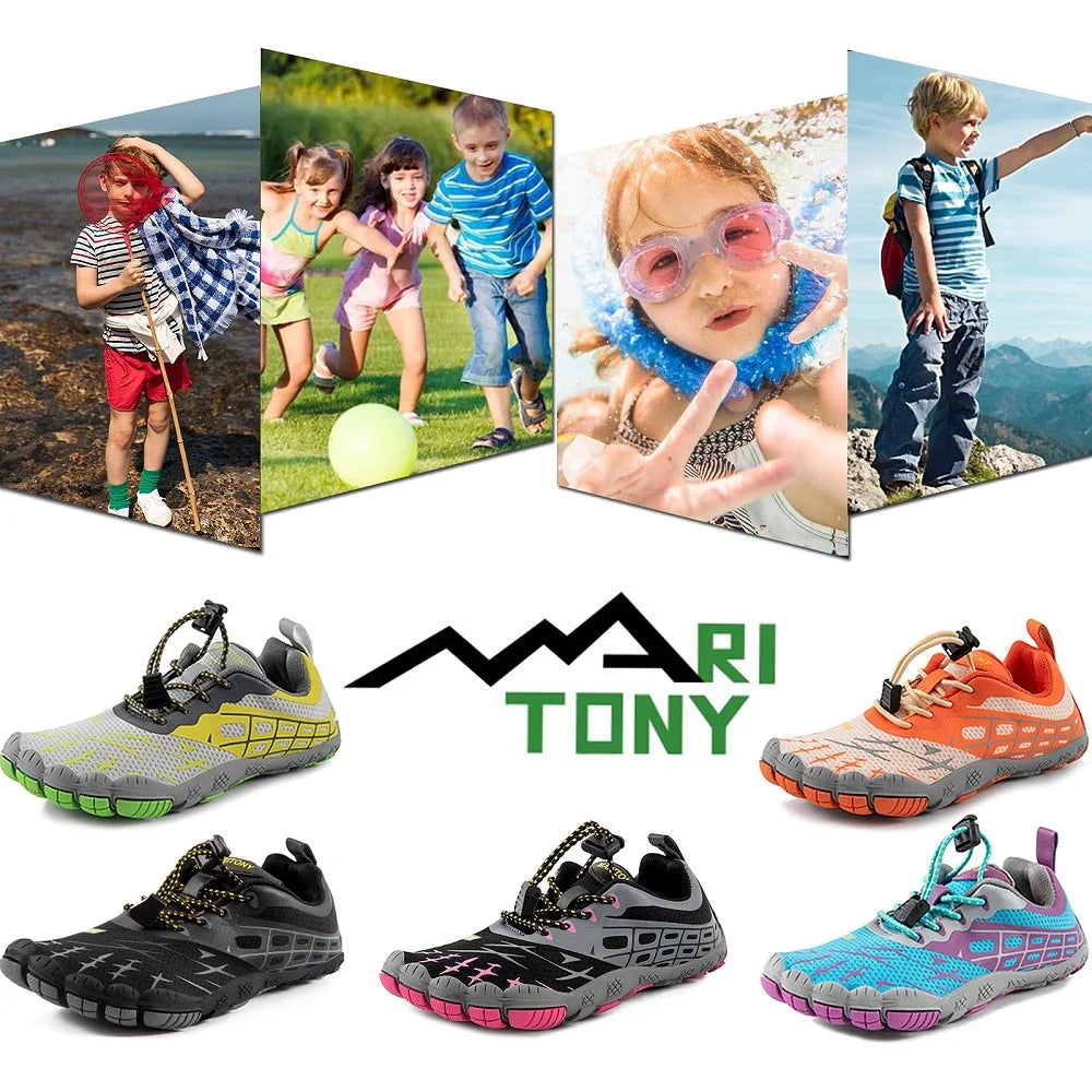 Swimming Shoes Boy Beach Aqua Shoes Girls Quick Dry Barefoot Upstream Surfing Slippers Hiking Water Shoes Wading Unisex Sneakers