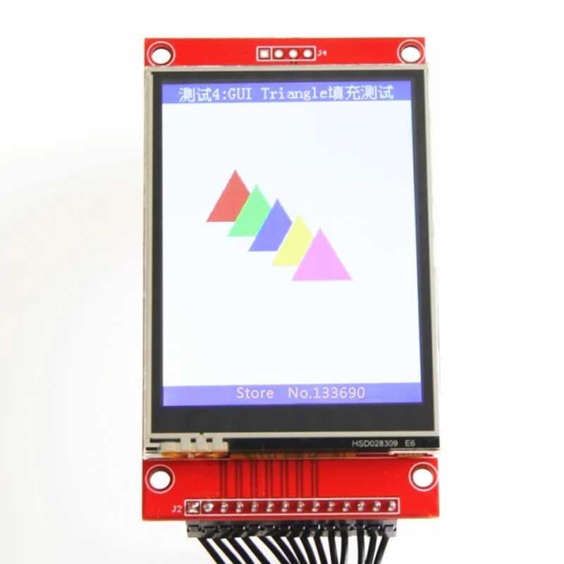 2.8 Inch TFT LCD Module ILI9341 Driver With Touch IC XPT2046 240(RGB)*320 SPI Serial Port (9 IO) For DIY R3 Raspberry PI