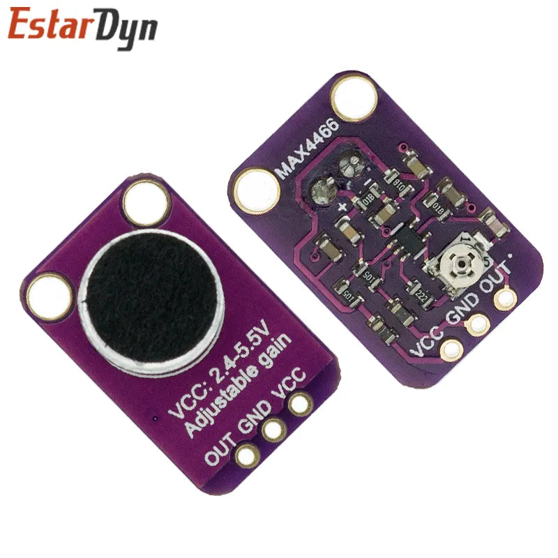 GY-MAX4466 Electret Microphone Amplifier Module MAX4466 Adjustable Gain For Arduino