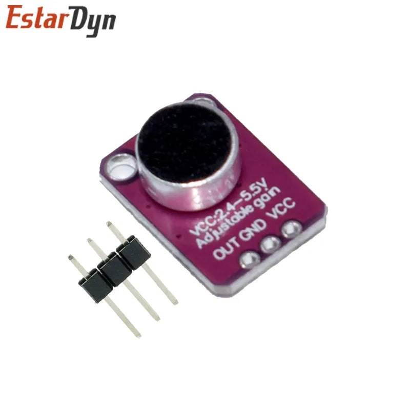 GY-MAX4466 Electret Microphone Amplifier Module MAX4466 Adjustable Gain For Arduino