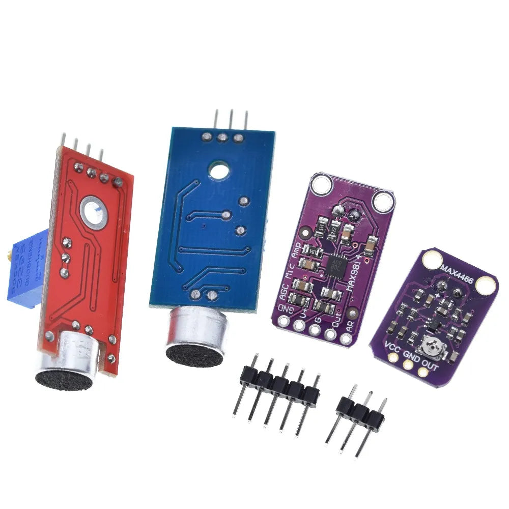 Sound sensor module sound control sensor MAX4466 MAX9814 switch detection whistle switch microphone amplifier For Arduino