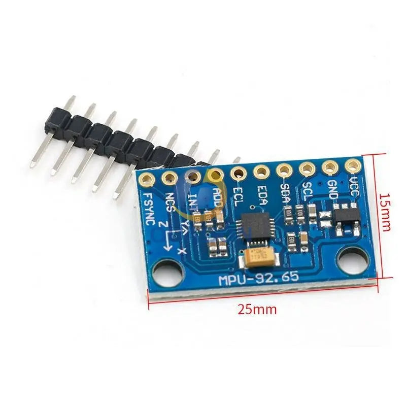 IIC I2C SPI MPU6500 MPU-6500 6-Axis Gyroscope Accelerometer Sensor Module Replace MPU6050 For Arduino With Pins GY-6500