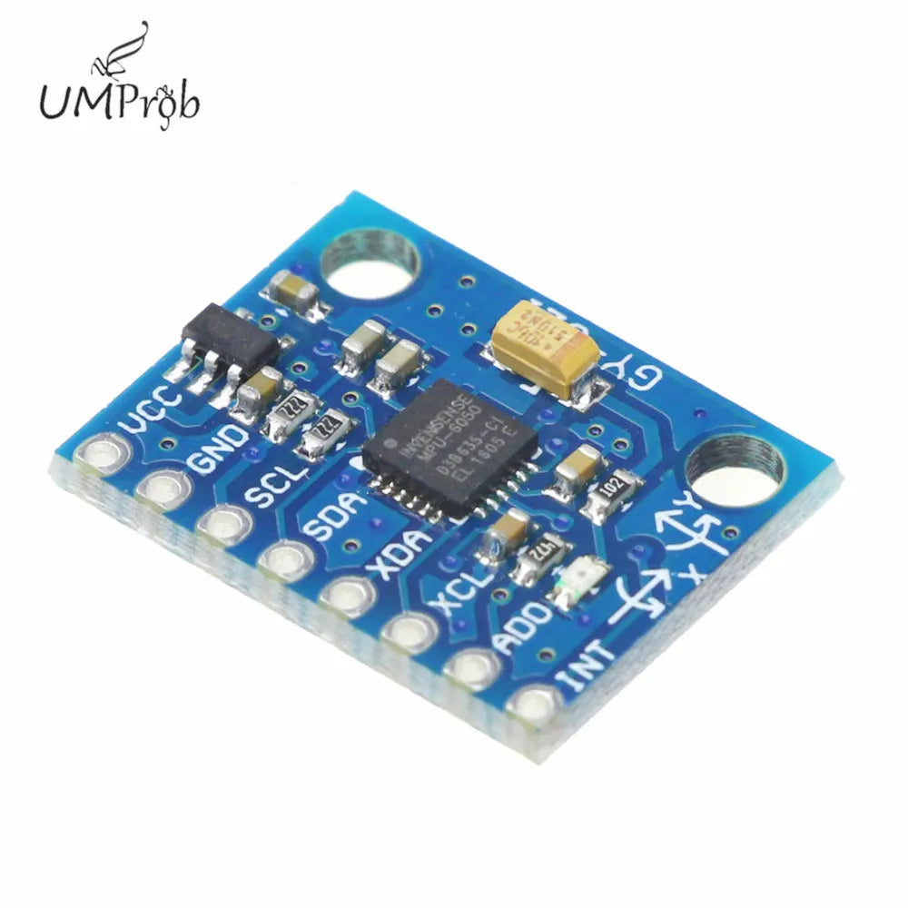 GY-521 GY521 MPU-6050 MPU6050 MPU 6050 Module 3 Axis Analog Gyro Sensors + Accelerometer for arduino DIY KIT