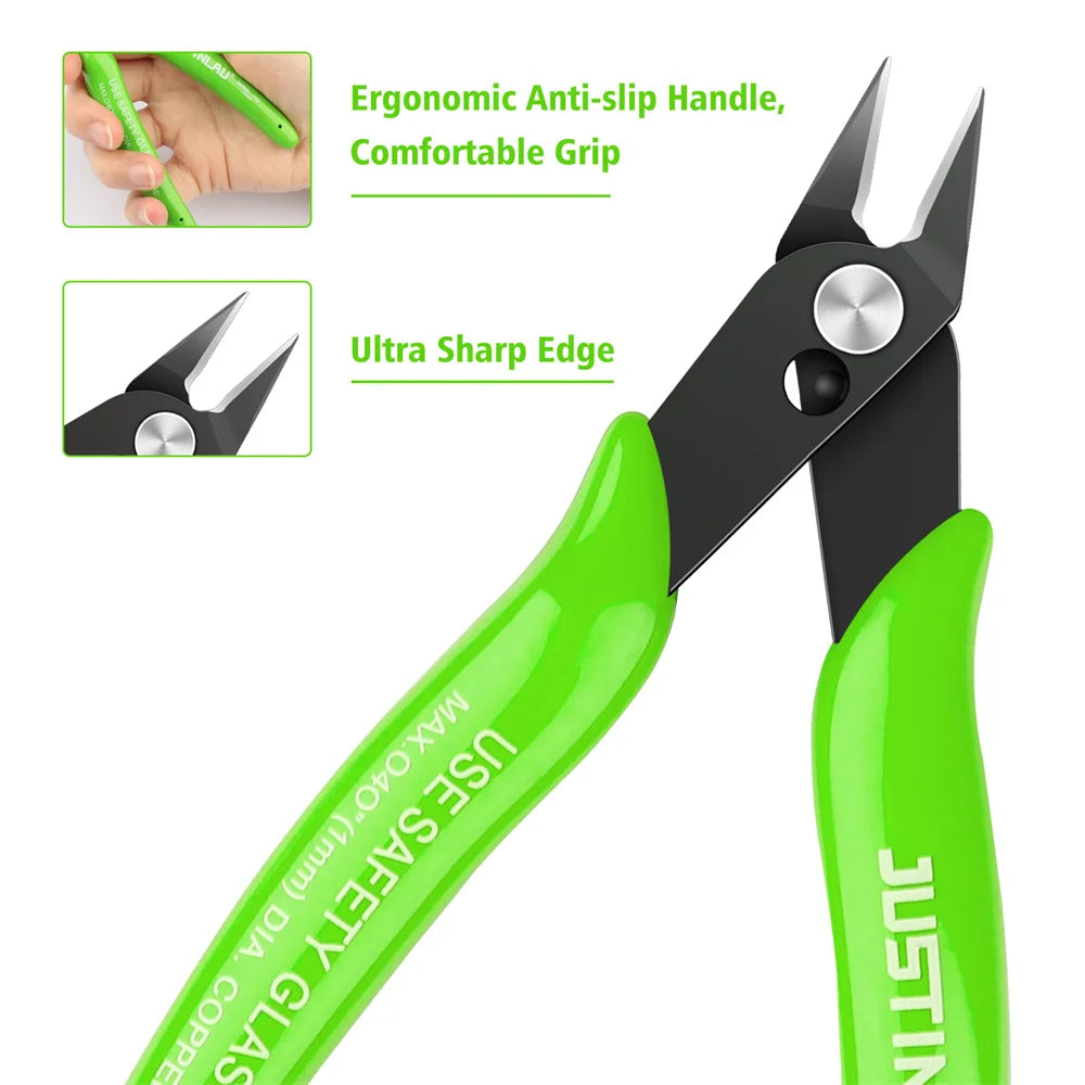 Universal Pliers Electrical Wire Cable Cutters Cutting Side Snips Flush Stainless Steel Nipper Hand Tools Multi Functional Tools
